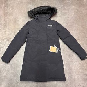 The North Face Women's Arctic Parka II black color Full Zip Jacket